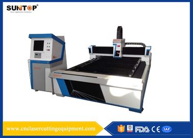 Cina Galvanized Sheet CNC Fiber Laser Cutting Machine 10 KW Power Consumption pemasok