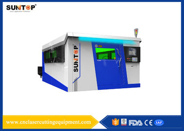 Cina Dual Exchange Working Table Fiber Laser Cutting Machine For Stainless Steel pemasok