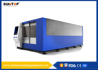 Cina 2000W CNC Laser Cutting Equipment Dual Exchange Working Tables pemasok