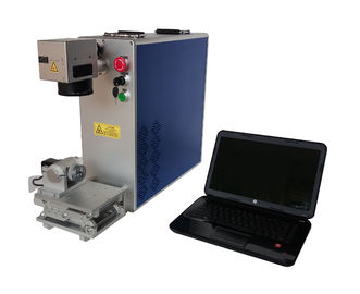 Cina Round Tube Portable Fiber Laser Marking Machine For Metals And Nonmetals pemasok