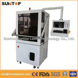 Cina 50W Europe standard fiber laser marking machine with Full enclosed structure pemasok