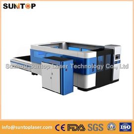 Cina Mild steel , aluminium , brass and copper fiber cnc laser cutting machine pemasok