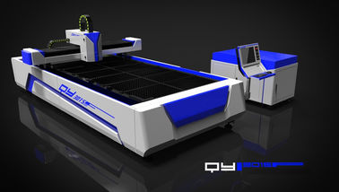 Cina 500 Watt Fiber Laser Cutting Machine for Metals Processing Industry , 380V / 50HZ pemasok