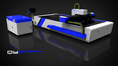 Cina 1000W Fiber Laser Cutting Machine For Sheet Metal Cutting Industry pemasok