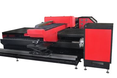 Cina Silicon Steel , Spring Steel YAG Laser Cutting Machine for Sheet Metal and Round Tube Cutting pemasok