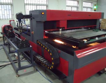 Cina Metal Pipe and Round Tube 650 Watt  YAG Laser Cutting Machine for Metal Structure pemasok
