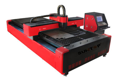 Cina 1500W CNC Fiber Laser Cutting Equipment For Sheet Metal Cutting pemasok
