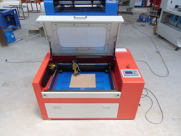 Cina 45w Co2 Laser Cutting Engraving Machine For Art Work Industry , Laser Cut Acrylic Jewelry pemasok