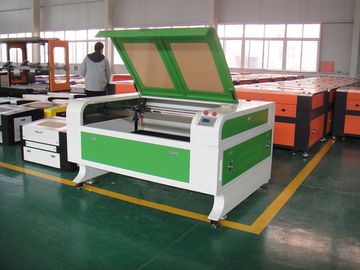 Cina 80W High Precision CO2 Laser Cutting and Engraving Machine , Laser Metal Engraver pemasok