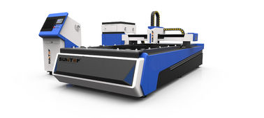 Cina Industry CNC Laser Cutting Machine Sheet Metal , Fiber Laser Power 1000W pemasok