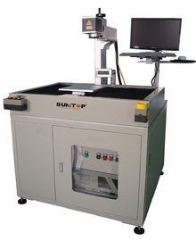 Cina 50 watt Large Marking Breadth Fiber Laser Marking Equipment For 3c Industry pemasok
