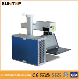 Cina Rotary Laser Marking Machine laser rotating marking machine with power 20W pemasok