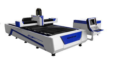 Cina 500W Fiber Laser Cutter with Cutting Size 1500 × 3000mm for Sheet Metal Cutting pemasok